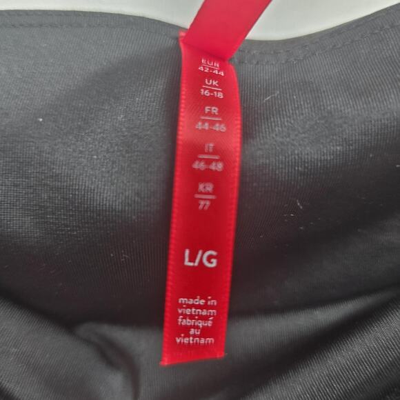 Spanx Leggings Womens Large Gray Faux Leather High Rise Pants - Picture 4 of 7